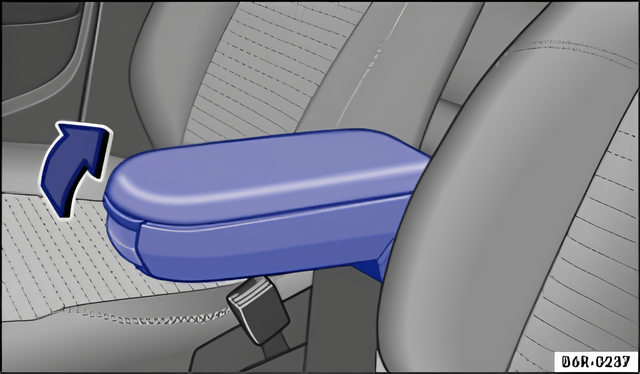 Fig. 42 Front centre armrest