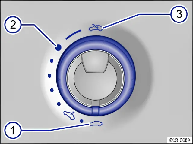 Fig. 33 In the roof: turn the switch to open and close