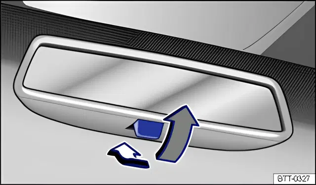Fig. 79 Manually dimming interior mirror